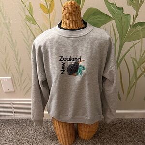 Vintage Gray New Zealand Sweatshirt